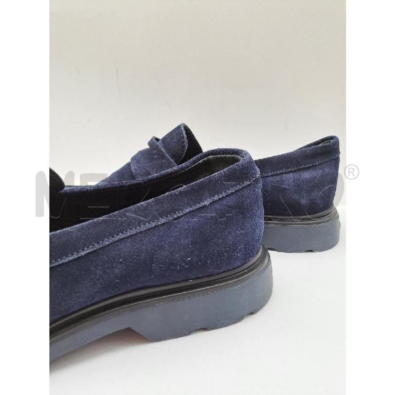 MOCASSINI UOMO HOGAN SCAMOSCIATO BLU | Mercatino dell'Usato Catanzaro 2
