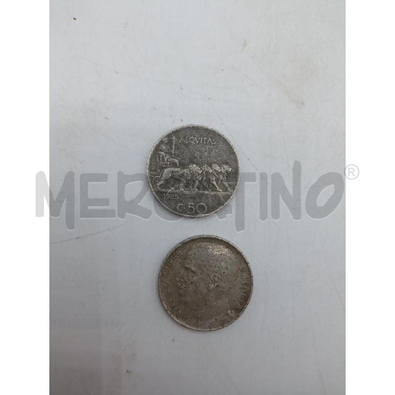 MONETE PZ. 2 50 CENTESIMI 1925 | Mercatino dell'Usato Catanzaro 2