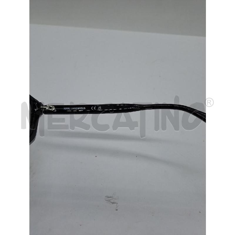 OCCHIALI DONNA KARL LA GERFELD NERO  | Mercatino dell'Usato Catanzaro 4