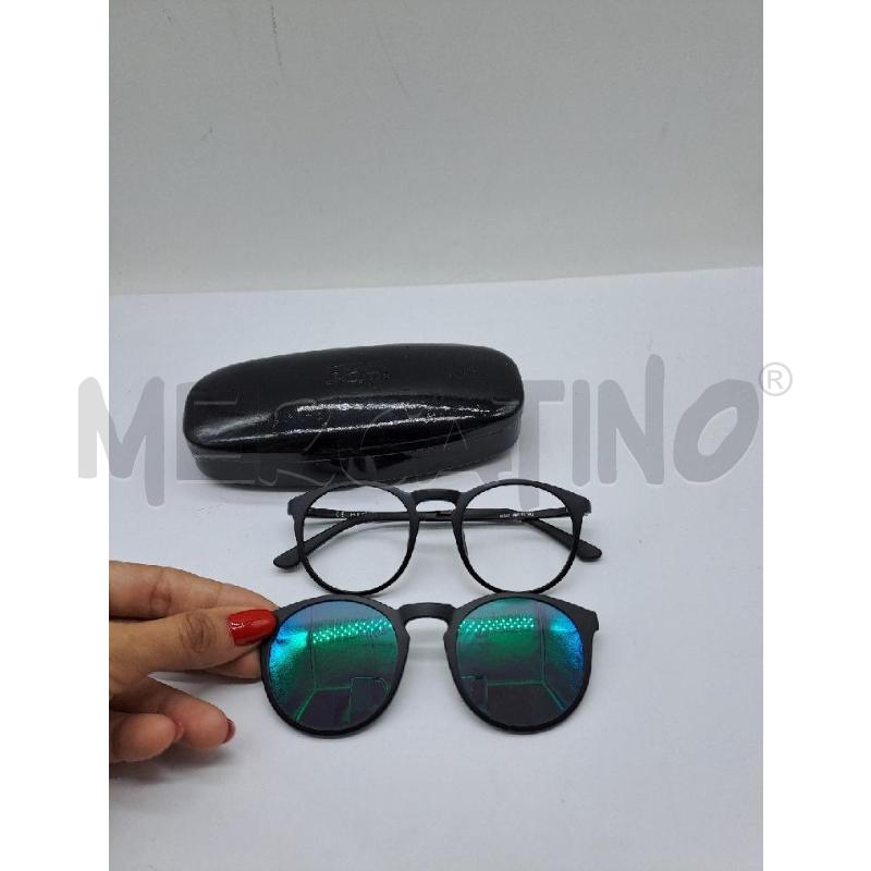 OCCHIALI UOMO NERO CENTRO STILE + CLIP  | Mercatino dell'Usato Catanzaro 2