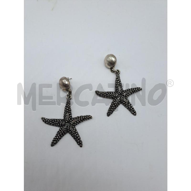 ORECCHINI GIOVANNI RASPINI STELLA MARINA GRANDI 7 CM | Mercatino dell'Usato Catanzaro 1