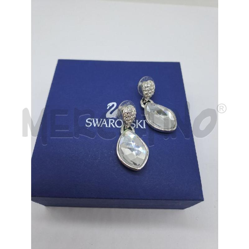 ORECCHINI SWAROVSKI GOCCIA SFACCETTATA  | Mercatino dell'Usato Catanzaro 1