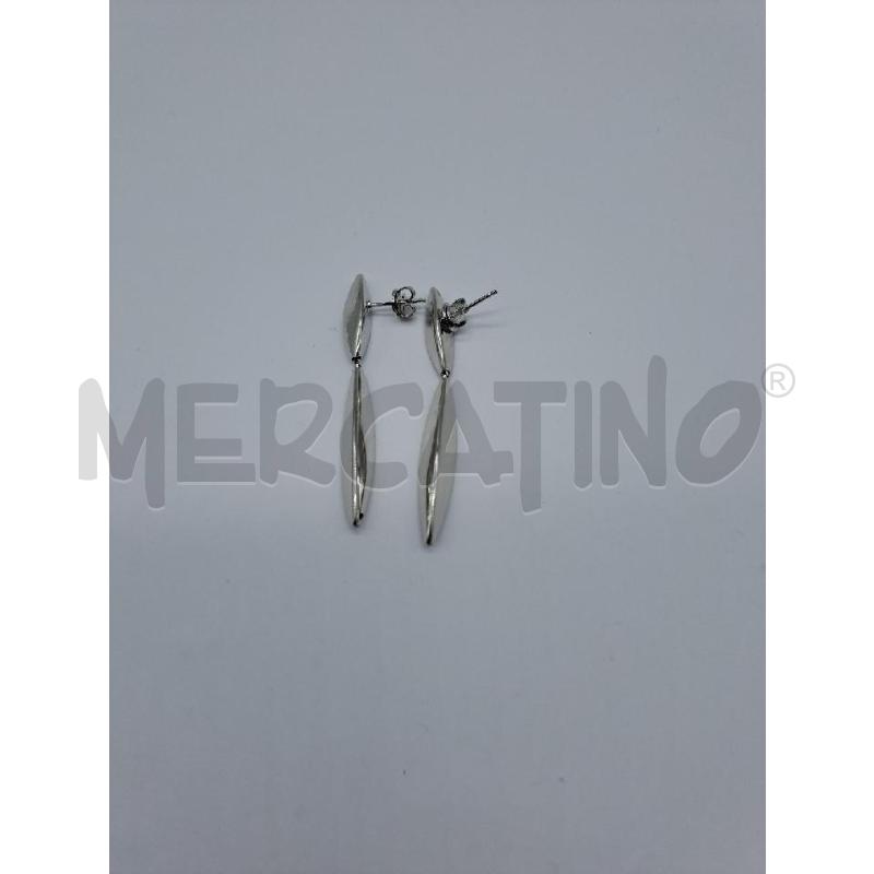 ORECCHINI UNOAERRE PENDENTE ARGENTATO ARIA | Mercatino dell'Usato Catanzaro 1