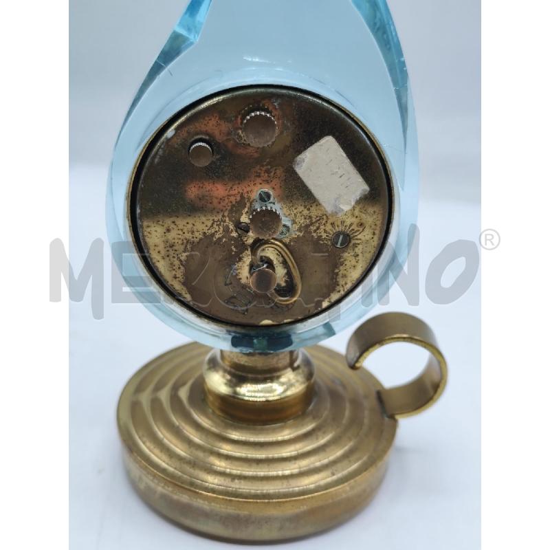 OROLOGIO A CARICA EUROPA VETRO BLU GOCCIA FUNZIONANTE | Mercatino dell'Usato Catanzaro 3