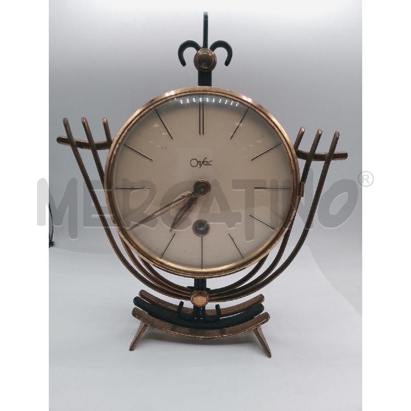OROLOGIO A CARICA META' SECOLO ORFAC IN OTTONE  | Mercatino dell'Usato Catanzaro 1