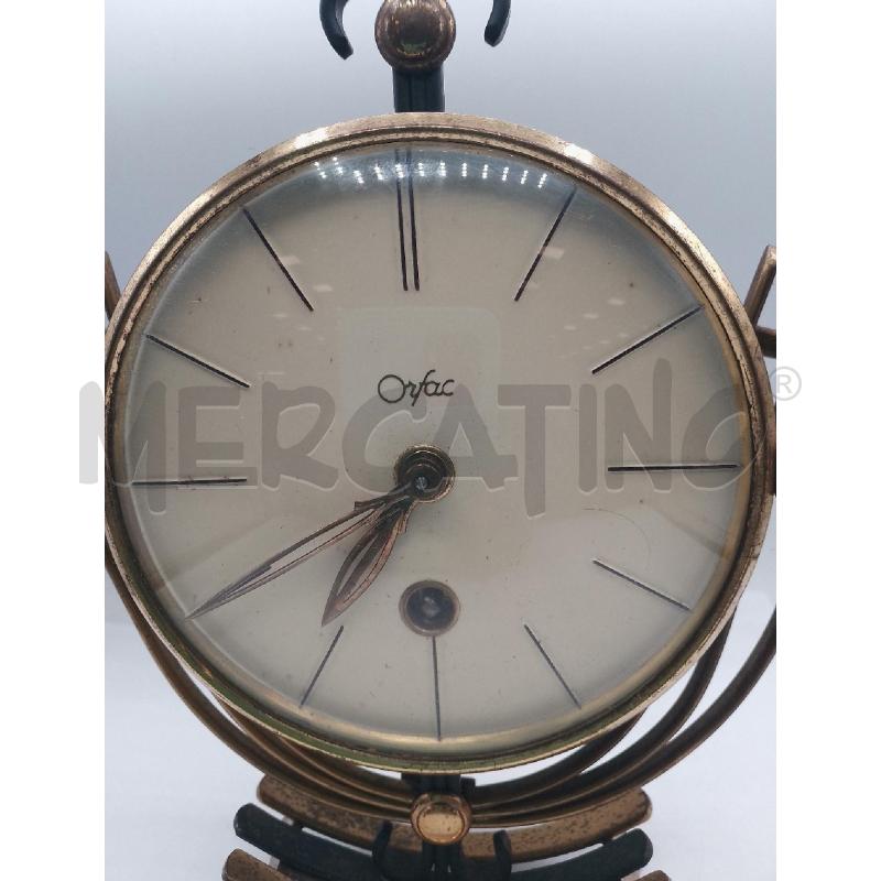 OROLOGIO A CARICA META' SECOLO ORFAC IN OTTONE  | Mercatino dell'Usato Catanzaro 2