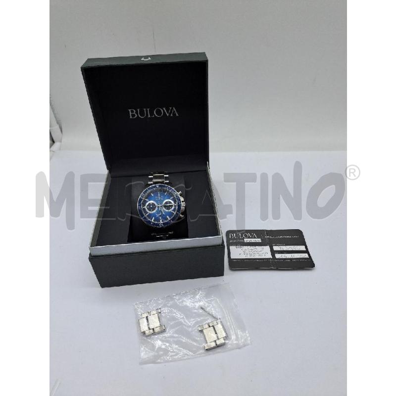 OROLOGIO DA POLSO BULOVA QUADRANTE BLU  | Mercatino dell'Usato Catanzaro 1