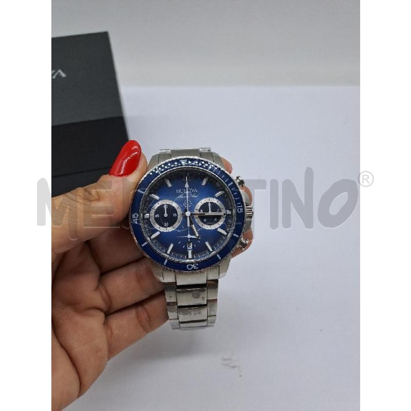 OROLOGIO DA POLSO BULOVA QUADRANTE BLU  | Mercatino dell'Usato Catanzaro 3