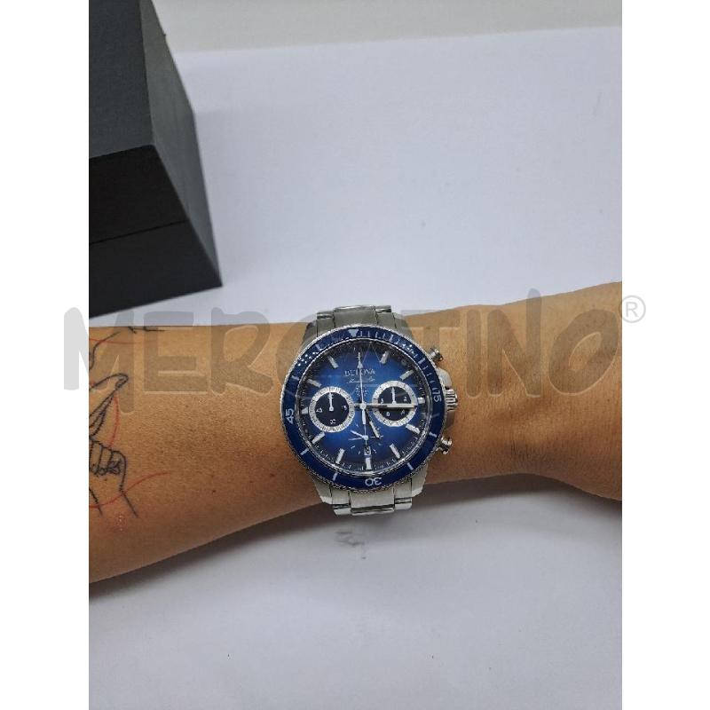 OROLOGIO DA POLSO BULOVA QUADRANTE BLU  | Mercatino dell'Usato Catanzaro 5