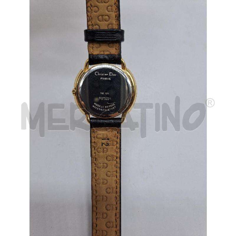 OROLOGIO DA POLSO CHRISTIAN DIOR CINTURINO NERO 307031 | Mercatino dell'Usato Catanzaro 4