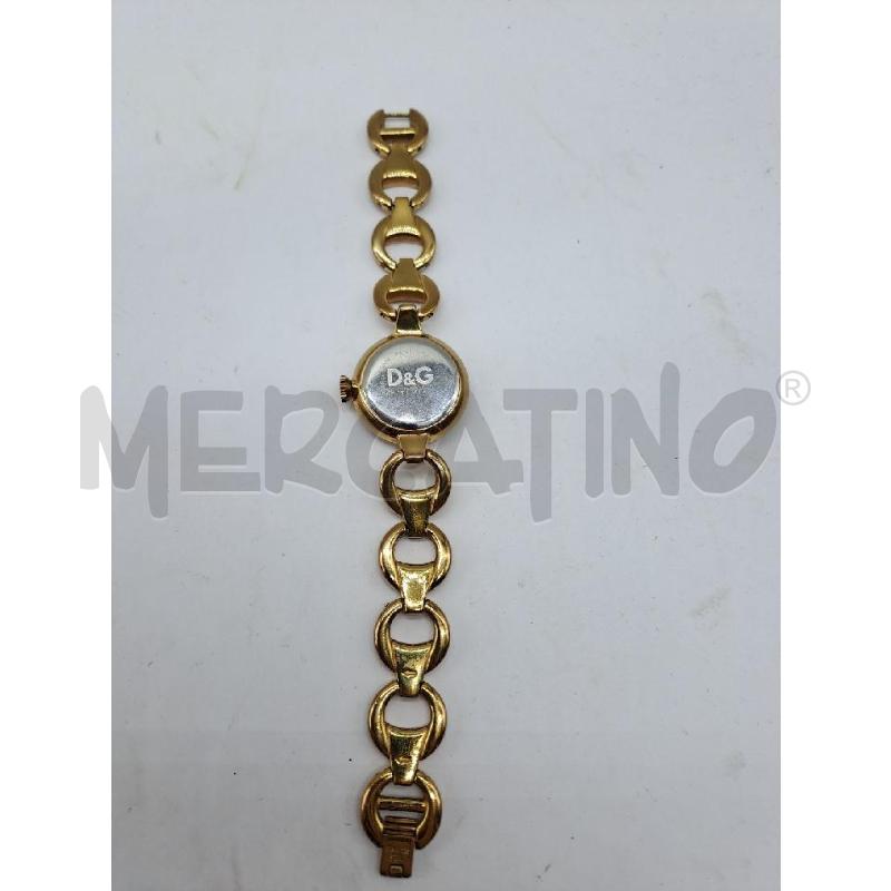 OROLOGIO DA POLSO DONNA D&G DORATO TONDO  | Mercatino dell'Usato Catanzaro 3