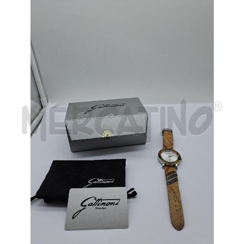 OROLOGIO DA POLSO DONNA GATTINONI MARRONE TONDO  | Mercatino dell'Usato Catanzaro 1