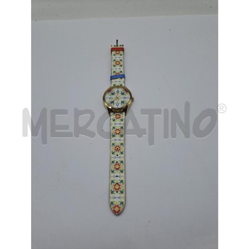 OROLOGIO DA POLSO MIZZICA BIANCO | Mercatino dell'Usato Catanzaro 1