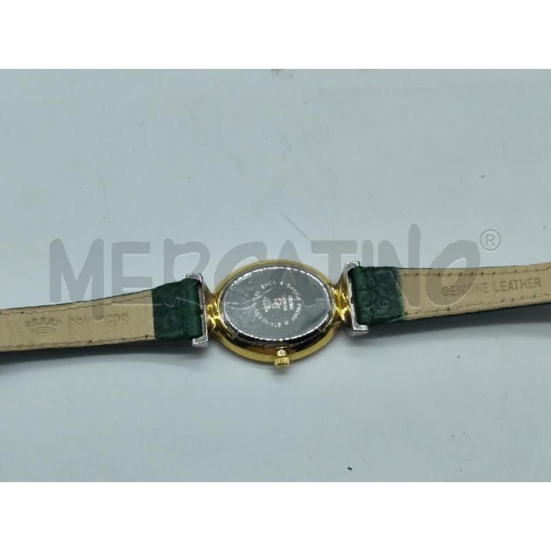 OROLOGIO DA POLSO PRYNGEPS QUARTZ A0788 PELLE VERDE | Mercatino dell'Usato Catanzaro 4