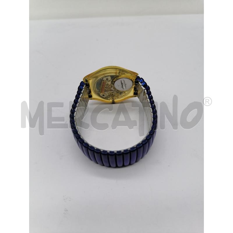 OROLOGIO DA POLSO SWATCH ELASTICO BLU  | Mercatino dell'Usato Catanzaro 2