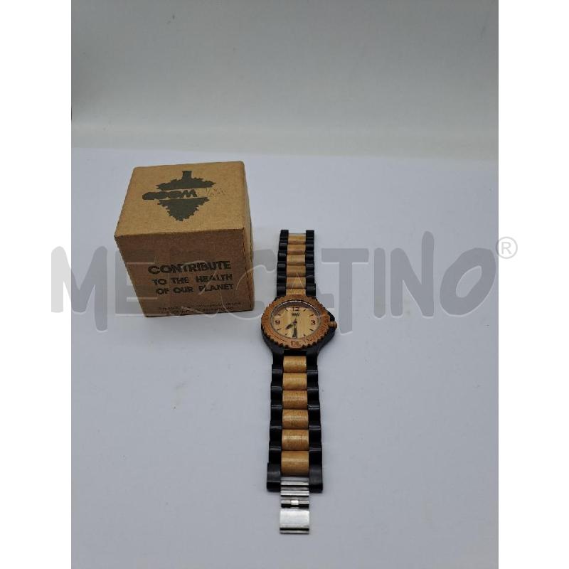 OROLOGIO DA POLSO UOMO WE WOOD LEGNO  | Mercatino dell'Usato Catanzaro 1
