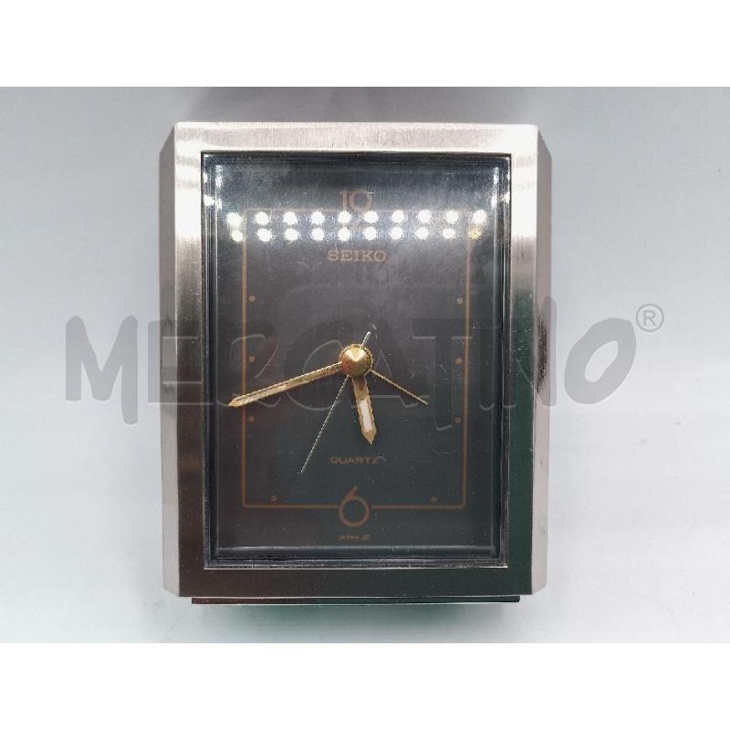OROLOGIO DA TAVOLO SEIKO ANNI 80 AL QUARZO | Mercatino dell'Usato Catanzaro 1