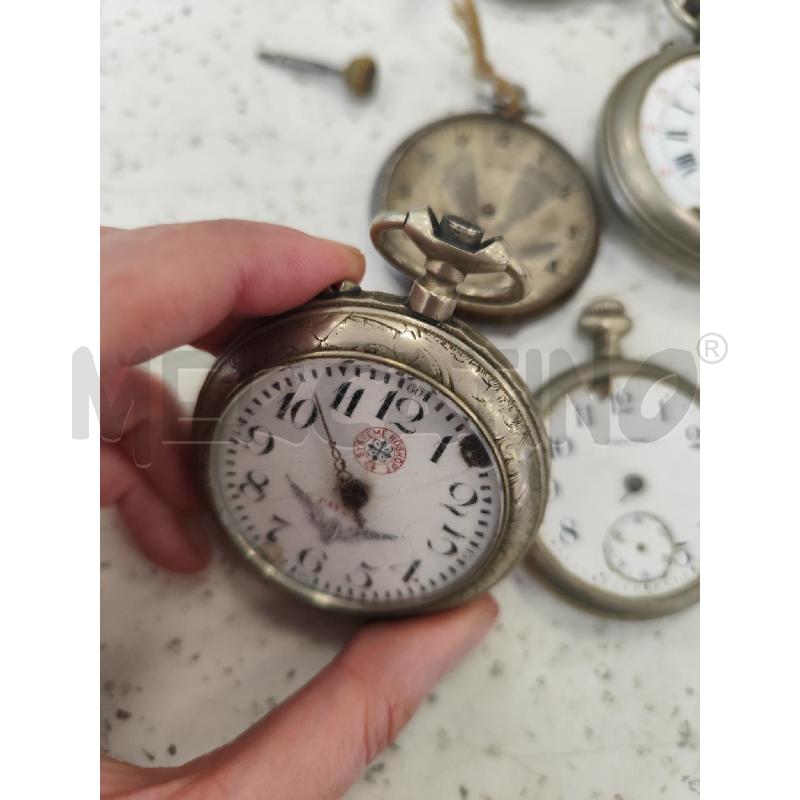 OROLOGI DA TASCHINO PZ 5 ROSKOPE WALTHAM LUXONA | Mercatino dell'Usato Catanzaro 2