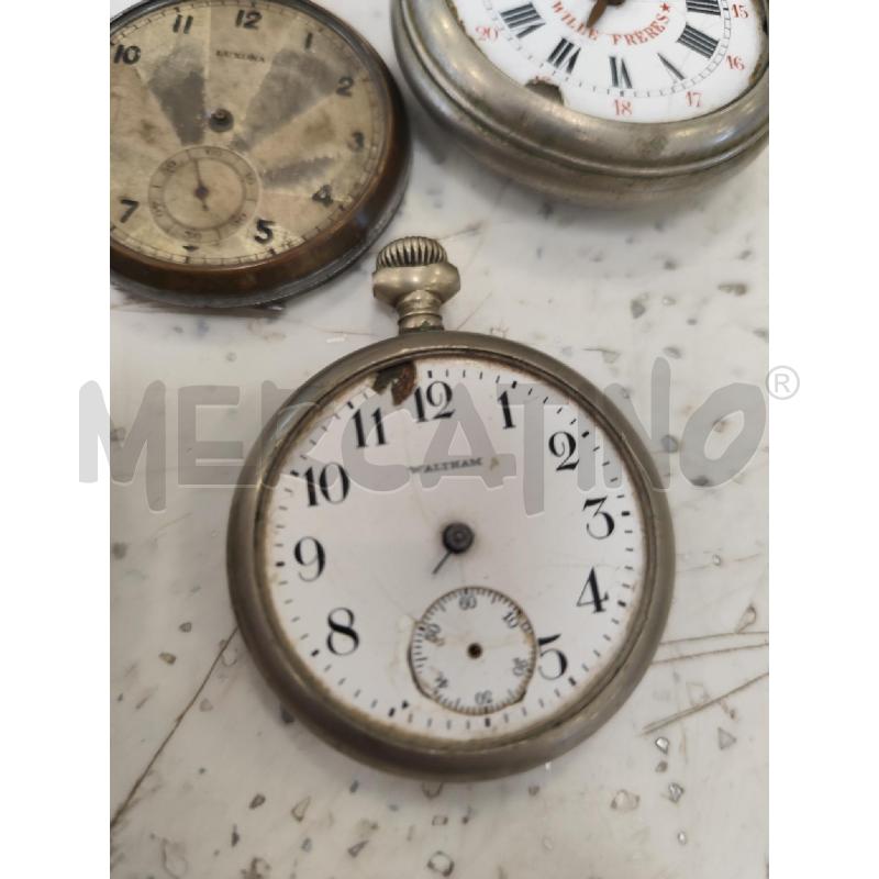 OROLOGI DA TASCHINO PZ 5 ROSKOPE WALTHAM LUXONA | Mercatino dell'Usato Catanzaro 4