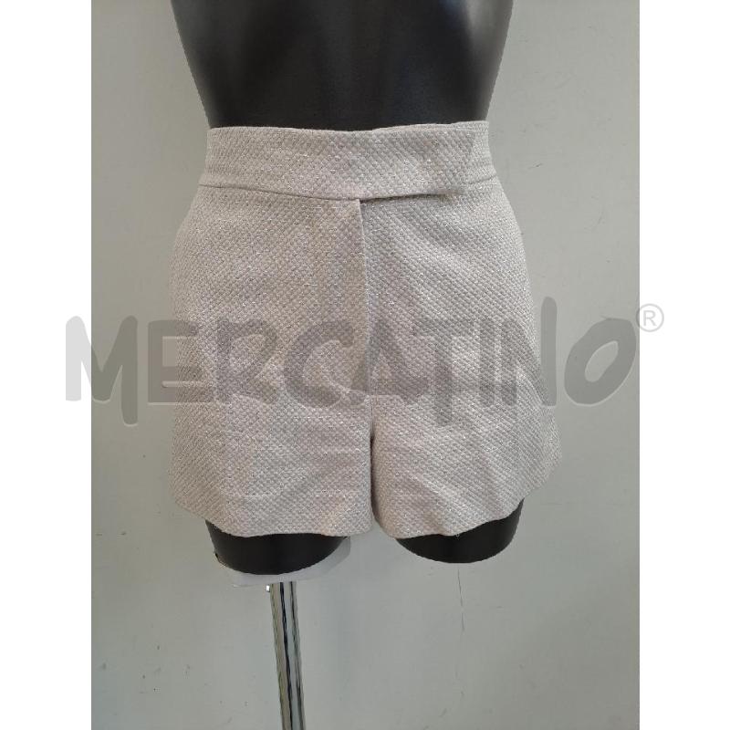 PANTALONCINO DONNA MAX MARA ROSA CHIARO FILO LUREX | Mercatino dell'Usato Catanzaro 1
