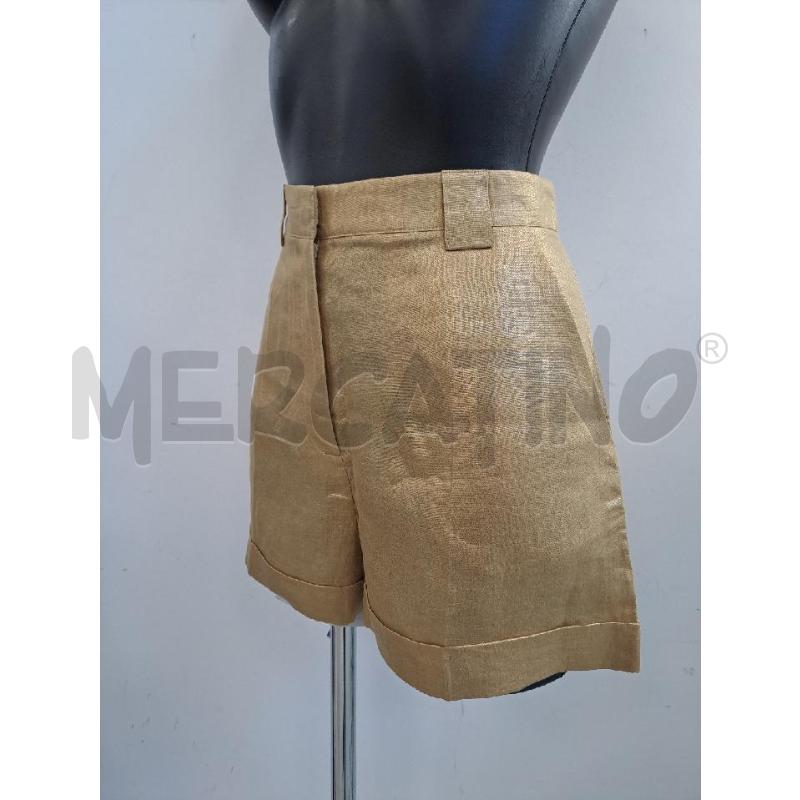 PANTALONCINO DONNA PATRIZIA PEPE LINO DORATO | Mercatino dell'Usato Catanzaro 2