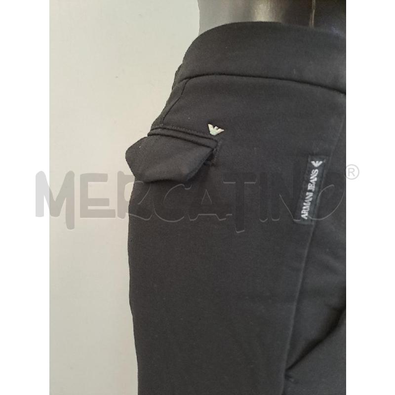 PANTALONE DONNA ARMANI NERO SOGARETTA  | Mercatino dell'Usato Catanzaro 3