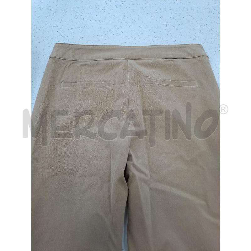 PANTALONE DONNA BEIGE TASCHE LATERALI  | Mercatino dell'Usato Catanzaro 3