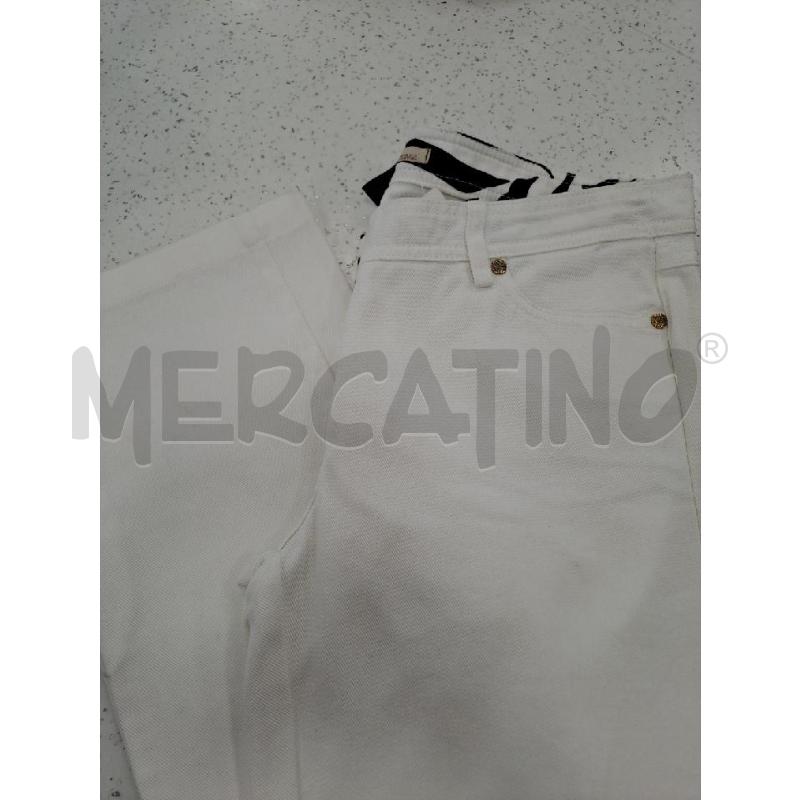 PANTALONE DONNA CAVALLI BIANCO  | Mercatino dell'Usato Catanzaro 2
