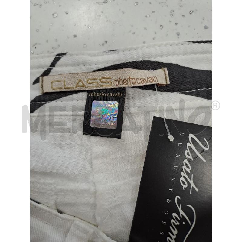PANTALONE DONNA CAVALLI BIANCO  | Mercatino dell'Usato Catanzaro 4