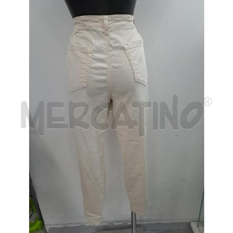 PANTALONE DONNA EMME BEIGE TASCHE LATERALE  | Mercatino dell'Usato Catanzaro 3