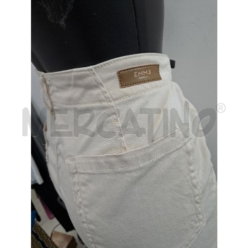 PANTALONE DONNA EMME BEIGE TASCHE LATERALE  | Mercatino dell'Usato Catanzaro 4
