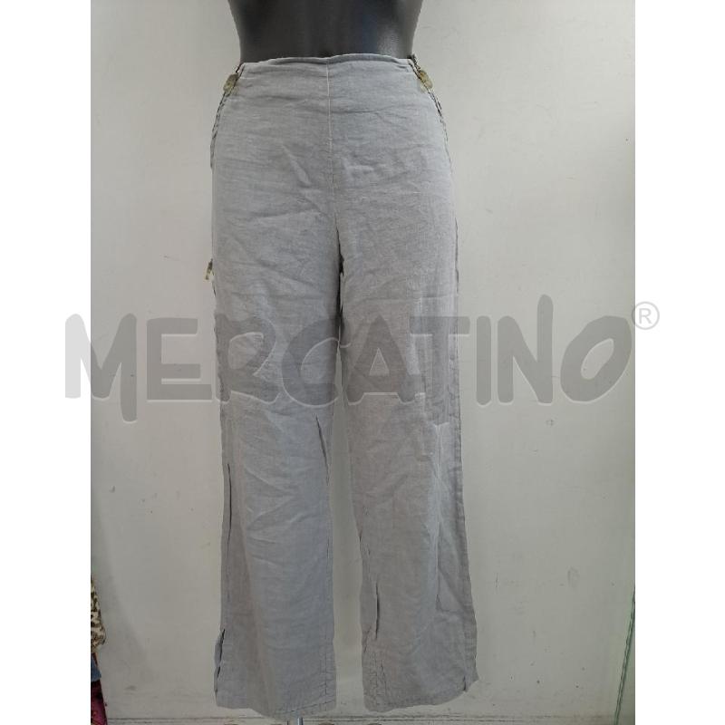 PANTALONE DONNA EMPORIO ARMANI LINO GRIGIO  | Mercatino dell'Usato Catanzaro 1
