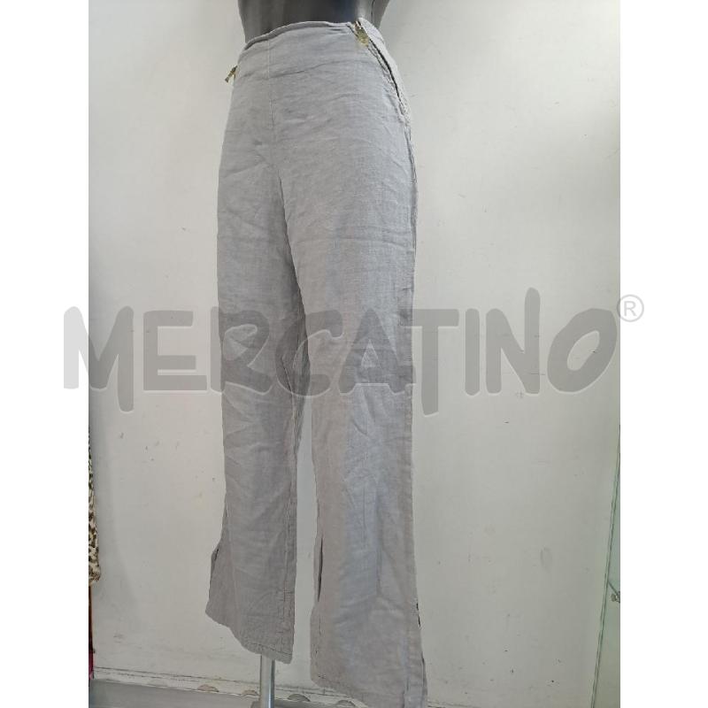 PANTALONE DONNA EMPORIO ARMANI LINO GRIGIO  | Mercatino dell'Usato Catanzaro 3