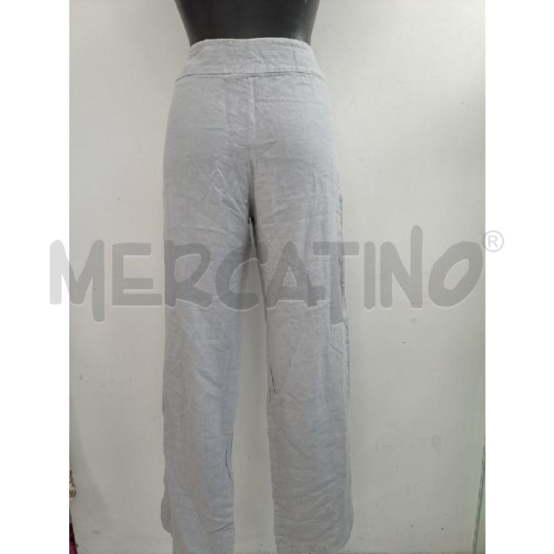 PANTALONE DONNA EMPORIO ARMANI LINO GRIGIO  | Mercatino dell'Usato Catanzaro 4