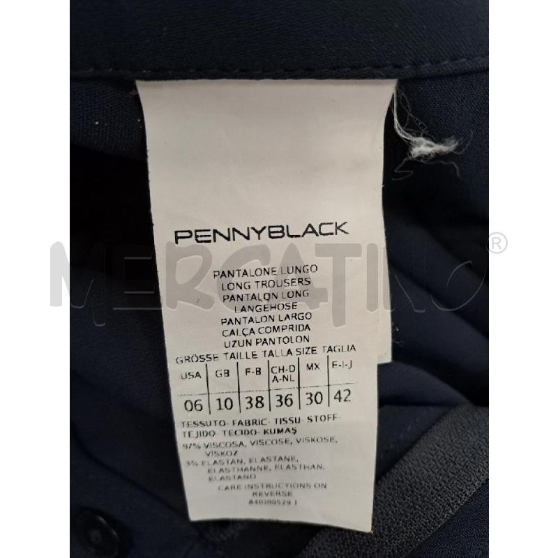 PANTALONE DONNA PENNYBLACK BLU  | Mercatino dell'Usato Catanzaro 4