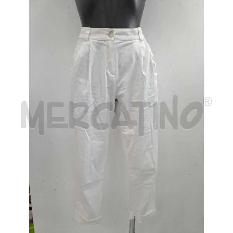 PANTALONE DONNA PINKO BIANCO  | Mercatino dell'Usato Catanzaro 1