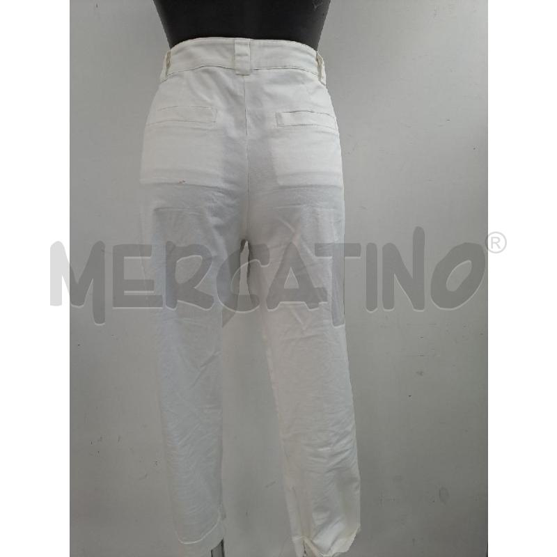 PANTALONE DONNA PINKO BIANCO  | Mercatino dell'Usato Catanzaro 3