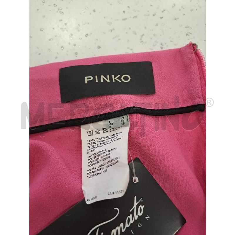 PANTALONE DONNA PINKO ROSA CERNIERA SCHIENA  | Mercatino dell'Usato Catanzaro 5