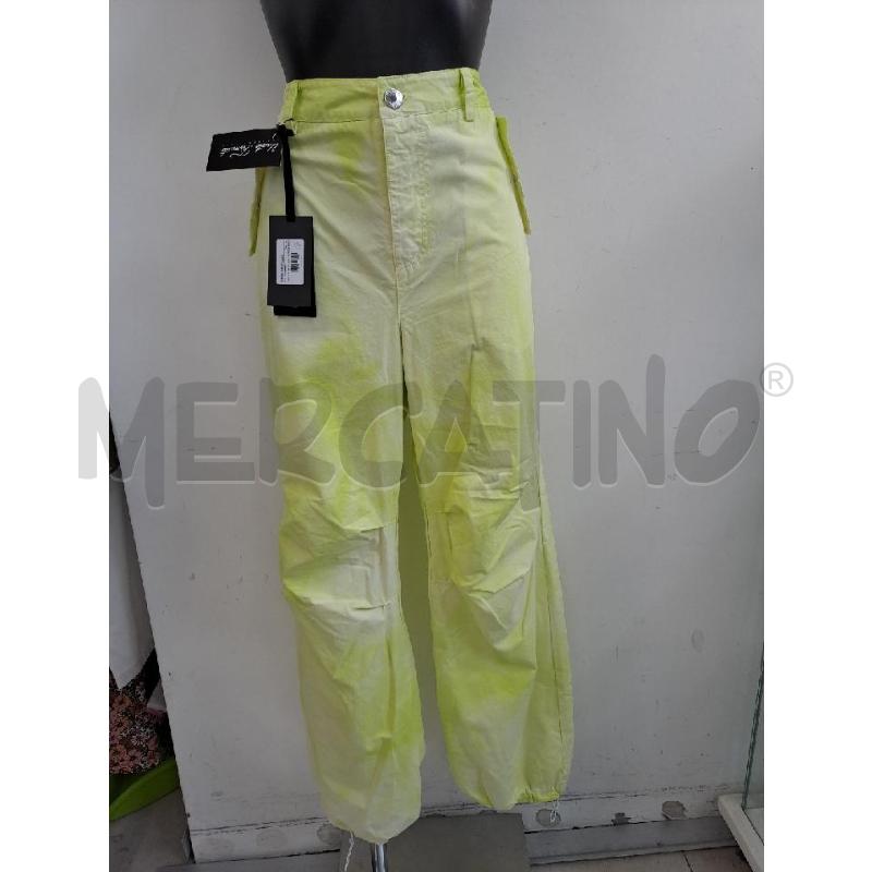 PANTALONE DONNA PINKO VERDE GIALLO SFUMATO | Mercatino dell'Usato Catanzaro 1