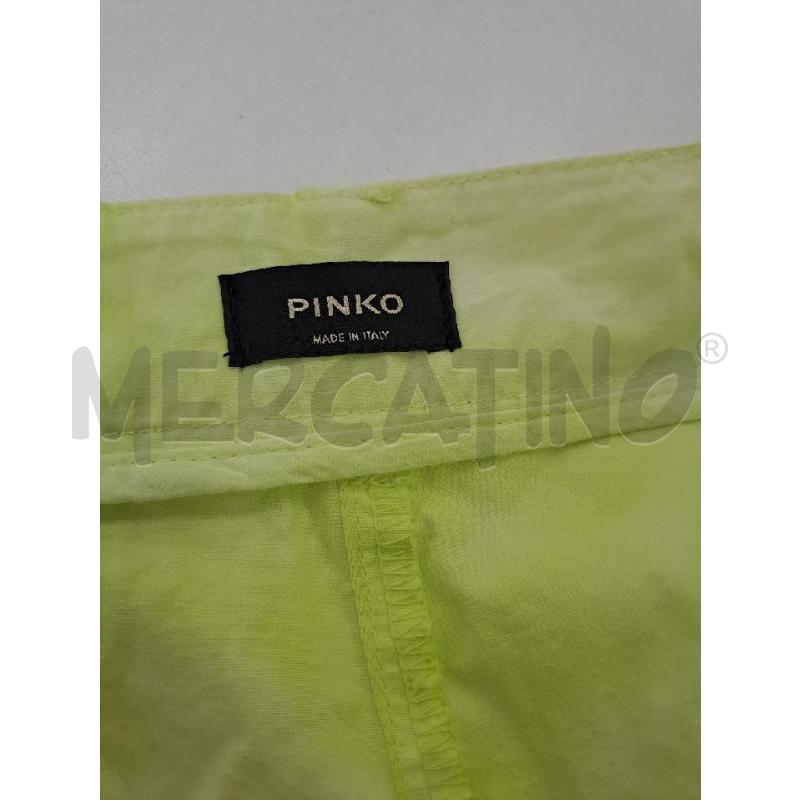 PANTALONE DONNA PINKO VERDE GIALLO SFUMATO | Mercatino dell'Usato Catanzaro 5