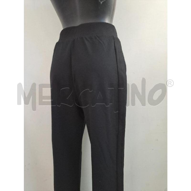 PANTALONE DONNA TUTA CALVIN KLEIN NERO LOGO BAINCO  | Mercatino dell'Usato Catanzaro 3