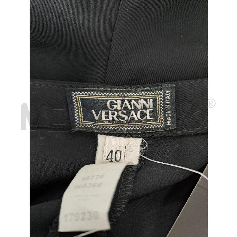 PANTALONE DONNA VERSACE NERO CLASSICO  | Mercatino dell'Usato Catanzaro 4