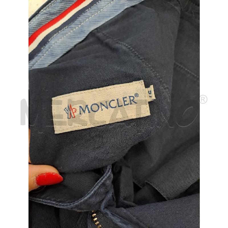 PANTALONE UOMO MONCLER BLU  | Mercatino dell'Usato Catanzaro 4