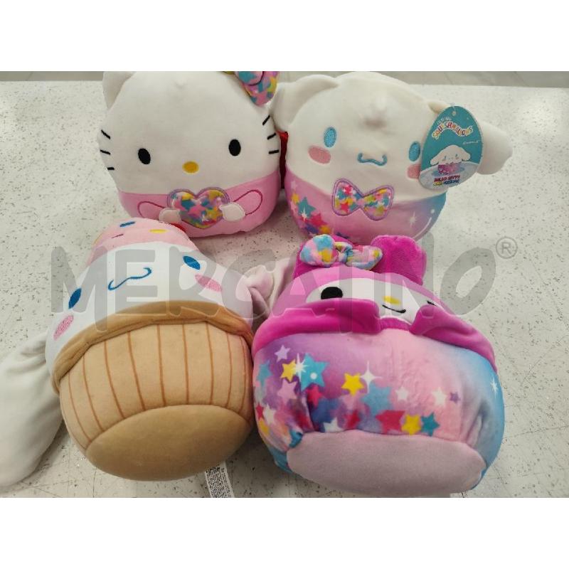 PELUCHE SQUISHMELLOW HELLO KITTY PZ 4 | Mercatino dell'Usato Catanzaro 1