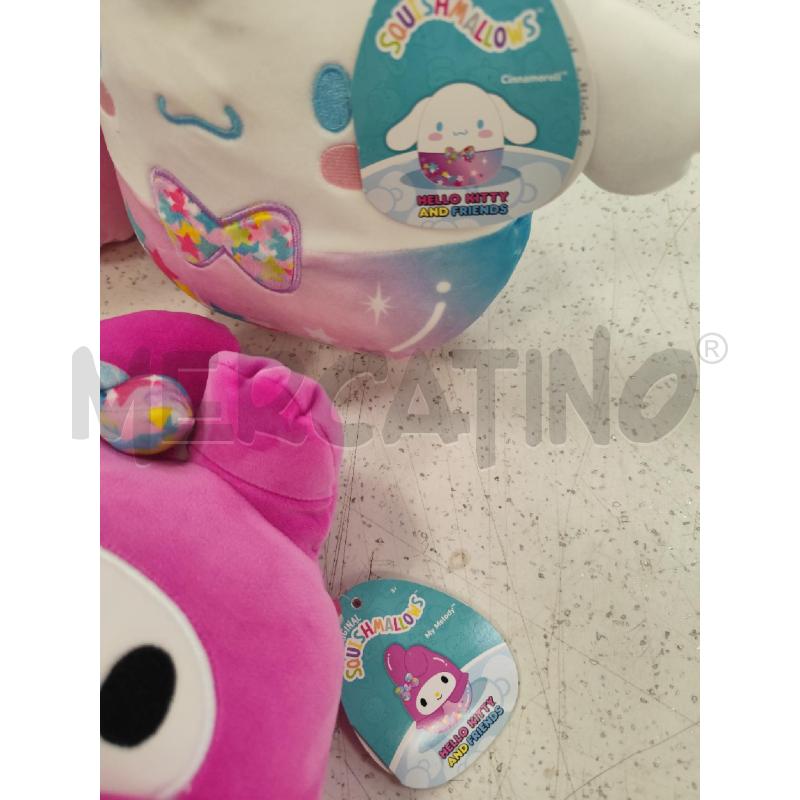 PELUCHE SQUISHMELLOW HELLO KITTY PZ 4 | Mercatino dell'Usato Catanzaro 2