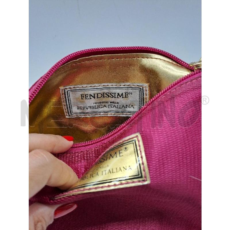 POCHETTE FENDISSIME FUCSIA VINTAGE  | Mercatino dell'Usato Catanzaro 4