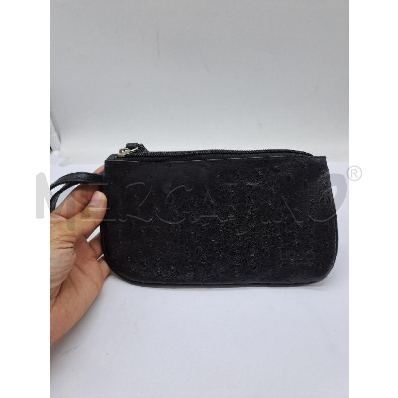 POCHETTE LIU JO NERO STAMPA STRUZZO | Mercatino dell'Usato Catanzaro 3