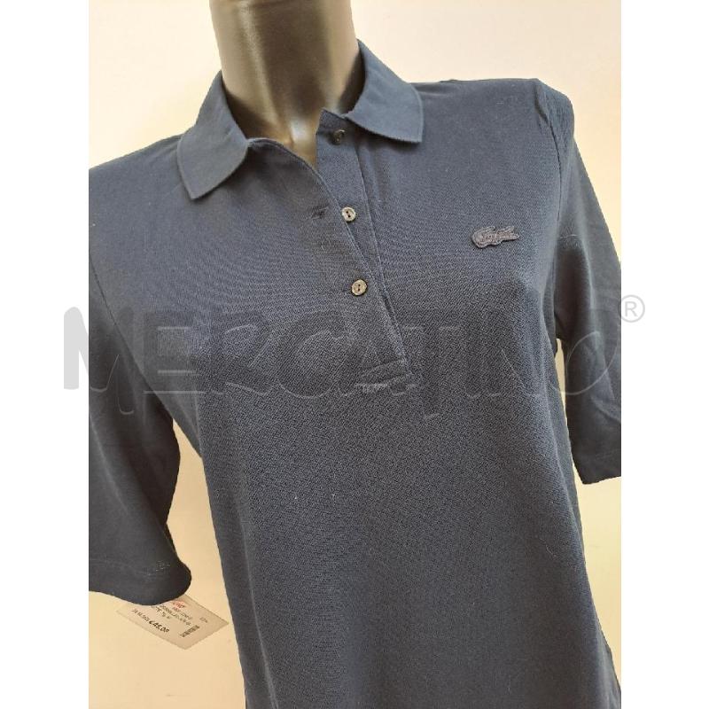 POLO DONNA LACOSTE BLU NOTTE | Mercatino dell'Usato Catanzaro 2