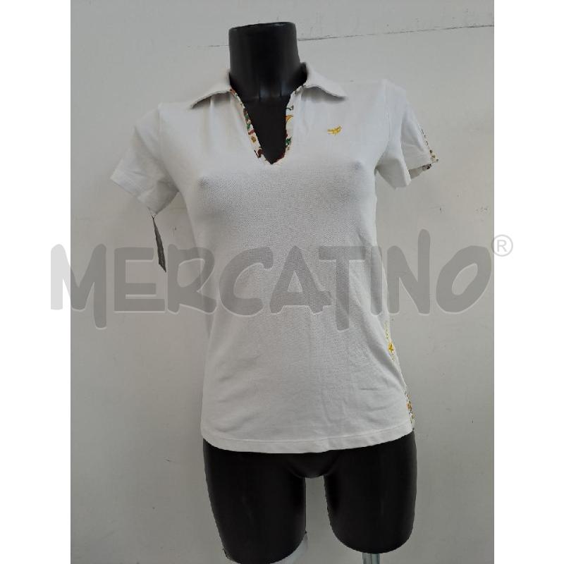 POLO DONNA PIERO GUIDI BIANCA  | Mercatino dell'Usato Catanzaro 1