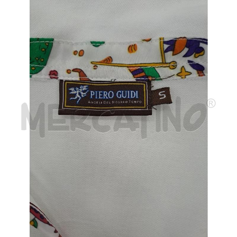 POLO DONNA PIERO GUIDI BIANCA  | Mercatino dell'Usato Catanzaro 4